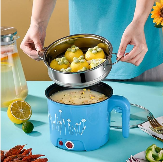 OLLA ELECTRICA AZUL - COCINA DONDE QUIERAS!
