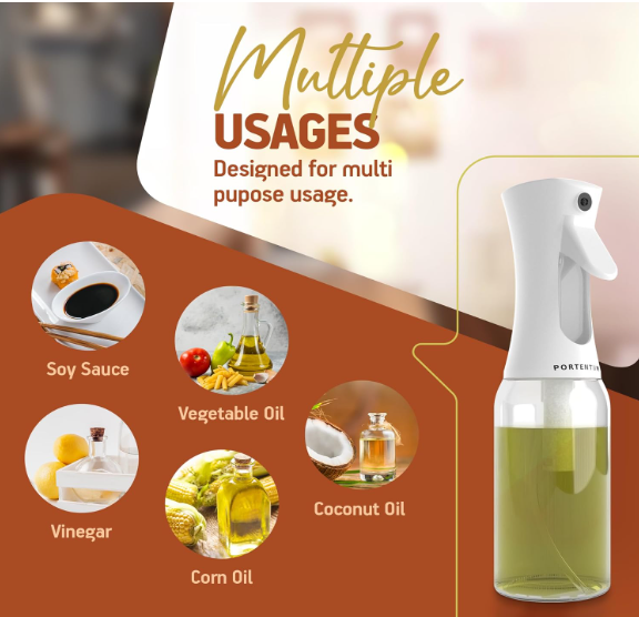 SPRAY ROCIADOR DE ACEITE 300ML