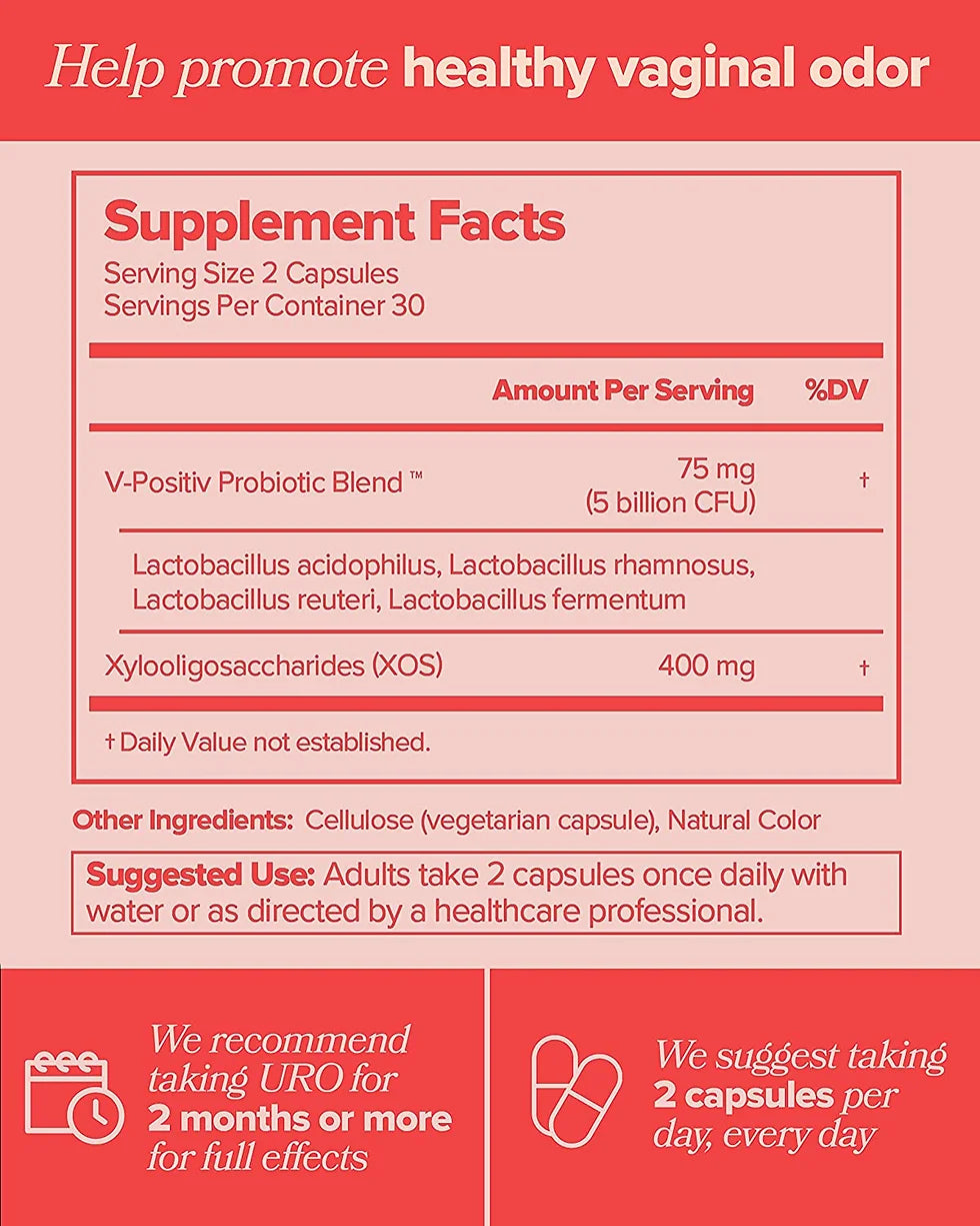 Uro Probiotics - Mejor Salud en Capsulas