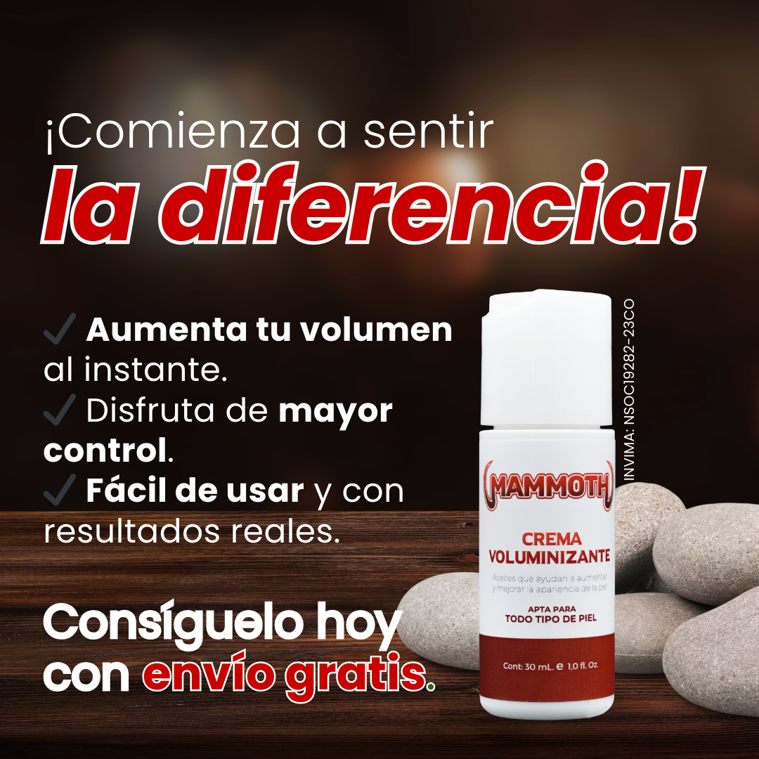 Gel Mammoth - Aumenta tu grosor!