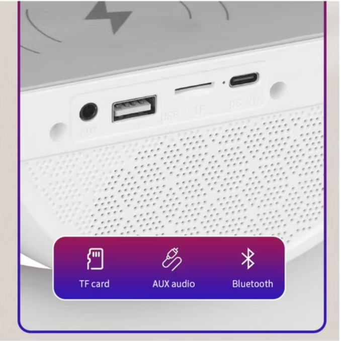 LAMPARA ATMOSFERICA TIPO G LED CON BOCINA