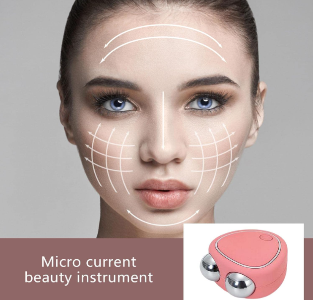 MASAJEADOR FACIAL CON MICROCORRIENTE
