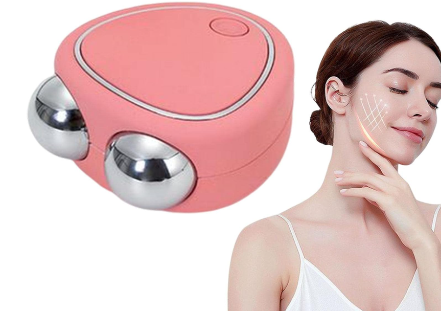 MASAJEADOR FACIAL CON MICROCORRIENTE