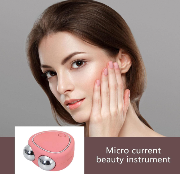 MASAJEADOR FACIAL CON MICROCORRIENTE