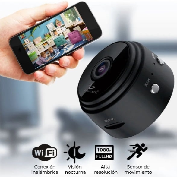 MINI CAMARA 1080P INALAMBRICA WIFI