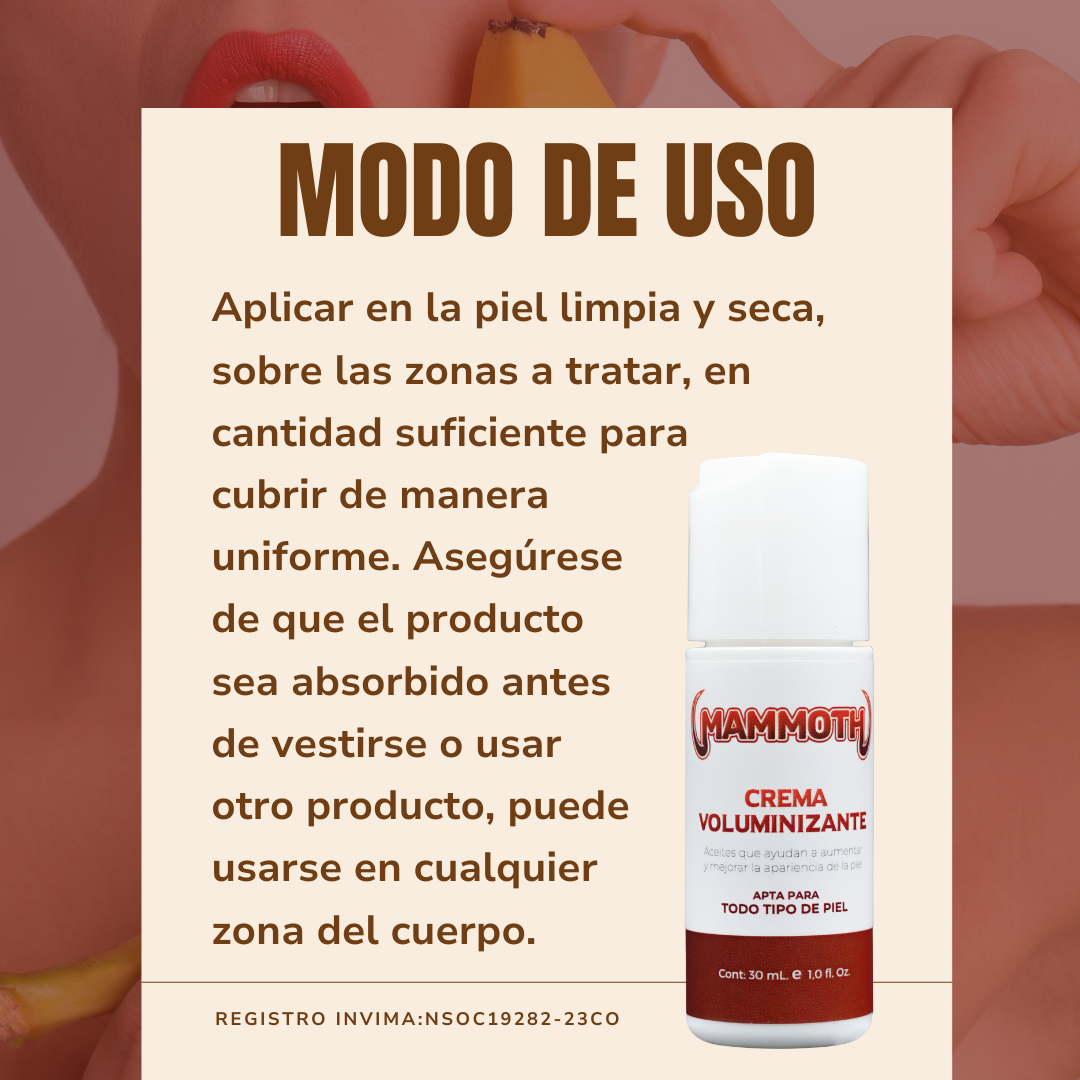 Gel Mammoth - Aumenta tu grosor!