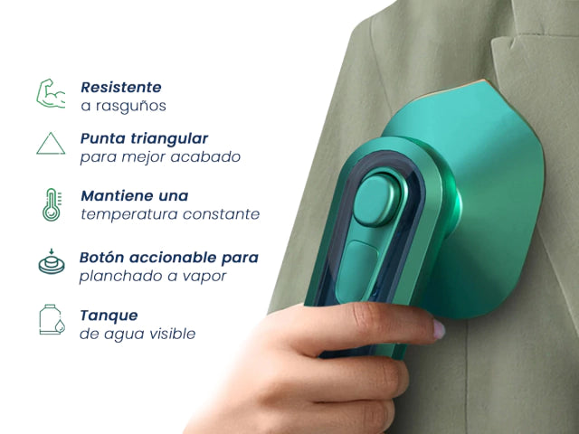 MINI PLANCHA A VAPOR